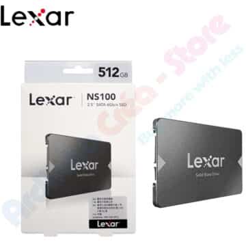 Disque dur interne SSD 2.5" - Lexar NS100 - 512 Go
