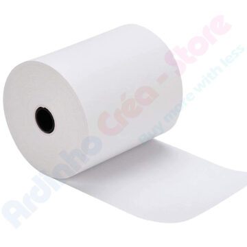 Pack de 5 rouleaux papier pour imprimante thermique