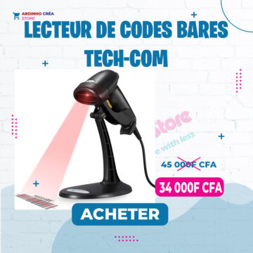 Lecteur de code bare - 34.000F