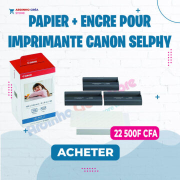 Papier + Encre pour Canon Selphy - 22.500F