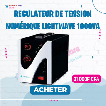 Régulateur de tension 1000Va - 21.000FCFA