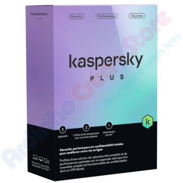 Kaspersky Plus licence de 1 an - 4 postes